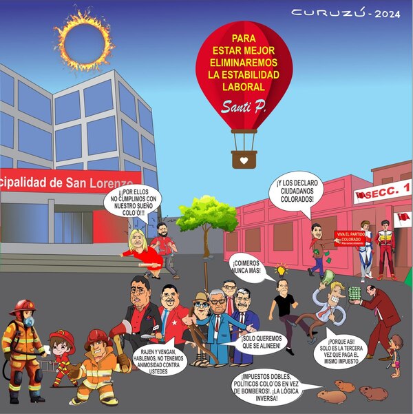Mbeguemi online: Impulsando dictaduras » San Lorenzo PY