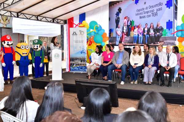 Inauguran el primer espacio gratuito para niños con TEA en Alto Paraná - La Clave