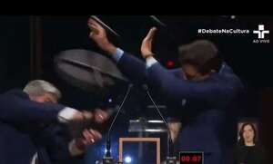 Video: Candidato a alcalde ataca a su rival con una silla en plena transmisión de TV - Mundo - ABC Color