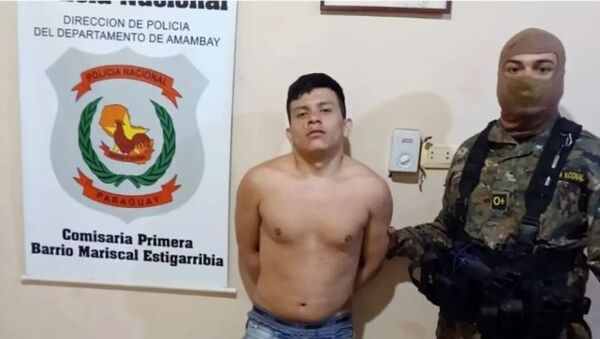 Incidente delictivo en Pedro J,Caballero: Robo de automóvil por un individuo bajo régimen semiabierto