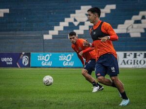 Jornada de entrenamiento en Pedro Juan previo al juego ante Gral. Caballero