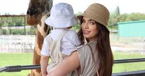 La Nación / ¡Fans de la fauna! El safari de Nadia Ferreira y Marquito