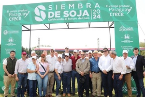 FECOPROD lideró lanzamiento de la campaña de Siembra de Soja 2024
