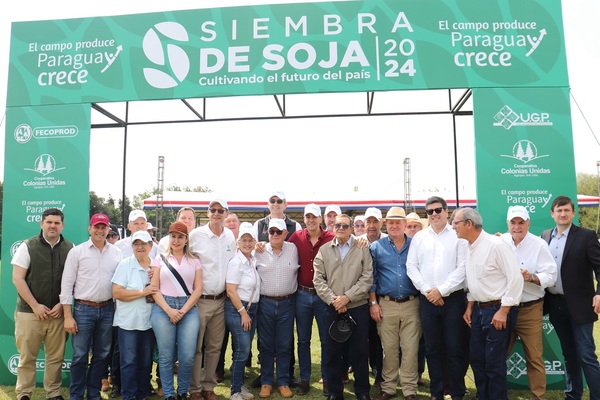 FECOPROD lideró lanzamiento de la campaña de Siembra de Soja 2024