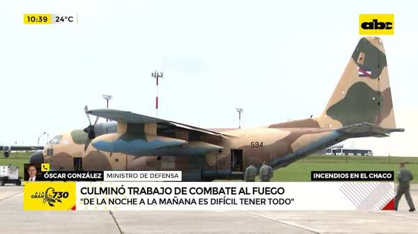 ¿Para cuándo los aviones hidrantes?: prioridad del país son los Super Tucano - ABC Noticias - ABC Color