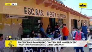 Hambre Cero: Contraloría lanza plataforma para denunciar irregularidades   - ABC Noticias - ABC Color