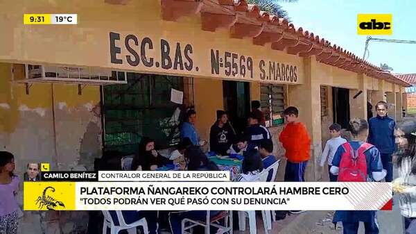 Hambre Cero: Contraloría lanza plataforma para denunciar irregularidades - ABC Noticias - ABC Color