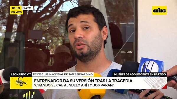 DT relata cómo fue la gresca que terminó con la muerte de un adolescente - ABC Noticias - ABC Color