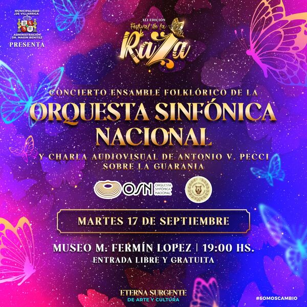 Evento cultura de música, audiovisual y literatura en Villarrica tiene como protagonista a la guarania - .::Agencia IP::.
