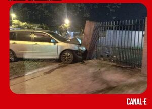 “LIC” BORRACHO CHOCÓ POR UNA IGLESIA