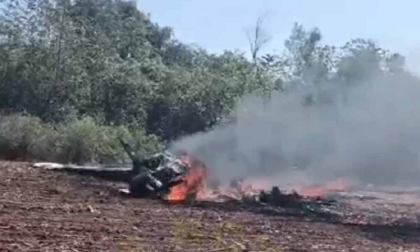 Hallan aeronave en llamas en una estancia de Caazapá – Prensa 5