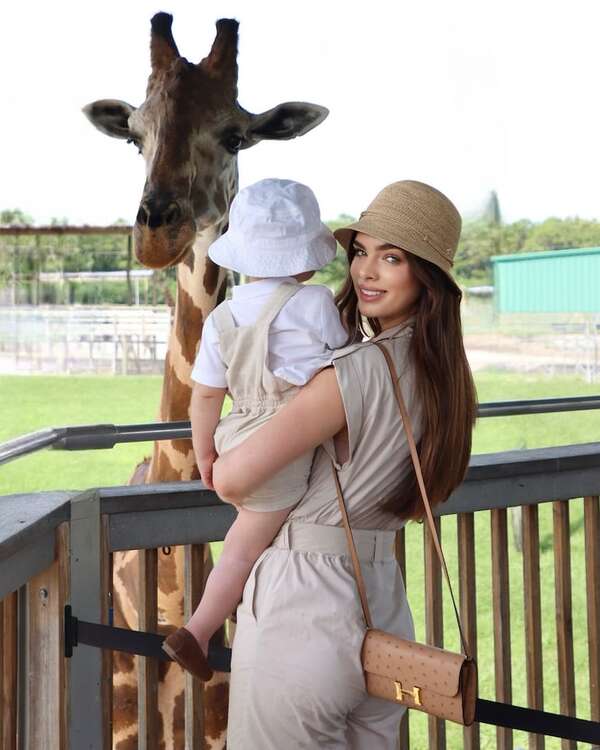 ¡Nadia Ferreira y Marquito vivieron un finde a puro safari! - Gente - ABC Color