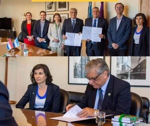 UNE y Universidad Nacional de Córdoba firman convenio
