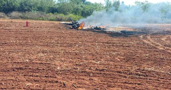 Diario HOY | Encuentran una avioneta incendiada en Caazapá y presumen de narcos