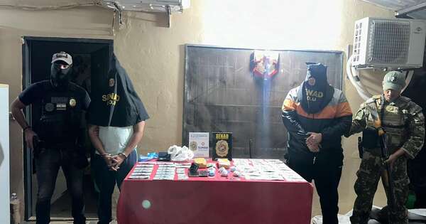 La Nación / Duro golpe al Clan Rotela: se incautan de 20.000 dosis de drogas