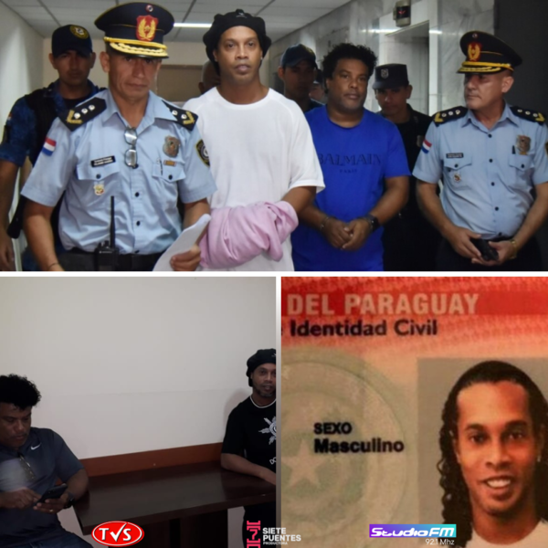 TRIBUNAL RATIFICA PENAS DE 1 Y 5 AÑOS PARA SIETE INVOLUCRADOS EN CAUSA RONALDINHO - TVS