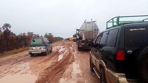Futura primera ruta de hormigón, en camino