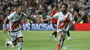 El Rayo da la bienvenida a James remontando a Osasuna