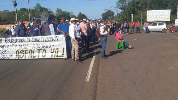 San Pedro: Pobladores deciden trasladar su protesta en Asunción