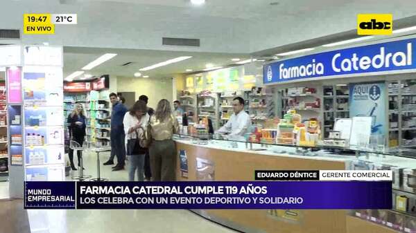 Farmacia Catedral celebra sus 119 años con un evento deportivo y solidario - Mundo empresarial - ABC Color