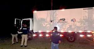 La Nación / Supuestos piratas del asfalto roban patrullera en Atyrá