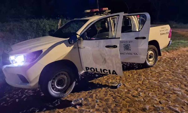 Piratas del asfalto tomaron la comisaría de Atyrá, robaron una patrullera e interceptaron carga – Prensa 5