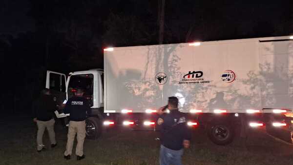 Policías antiterrorismo "no tenían orden" para escoltar a camión asaltado en Caacupé