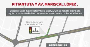 Diario HOY | Giro a la izquierda de Pitiantuta a Mariscal López, ¿ayuda a mejorar el tránsito?