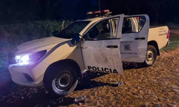 “Estaban totalmente uniformados de falsos policías y de la Senad”: así se robaron una patrullera
