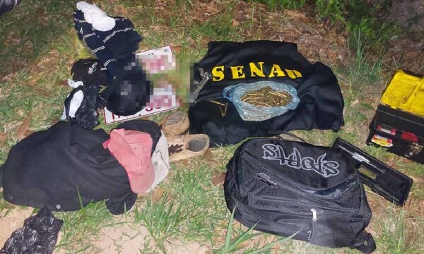 Asaltantes abandonan vehículos y uniformes utilizados para montar barrera falsa en Caacupé – Prensa 5