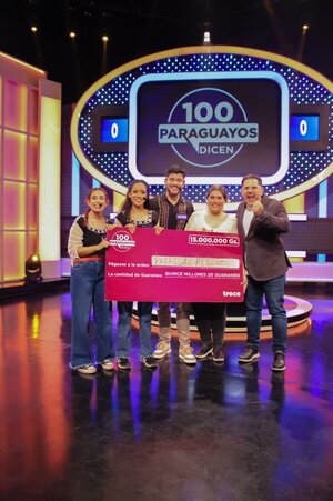 “100 Paraguayos Dicen”: ¡Bailarines ganan el premio mayor y lo invertirán en viajes! - trece