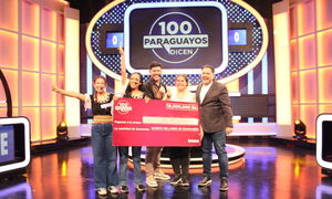 [GALERÍA] ¡Grupo folclórico de baile ganó un platal en “100 paraguayos dicen”!