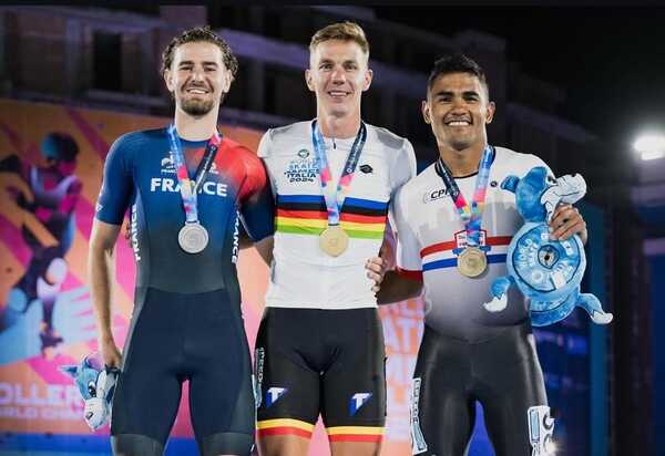 Paraguay logra medalla de bronce en patinaje de velocidad - .::Agencia IP::.