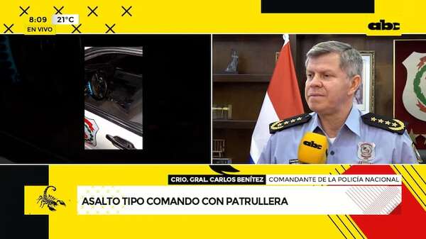 Asalto en Caacupé: abren sumario a policías que “escoltaban” vehículo  - ABC Noticias - ABC Color