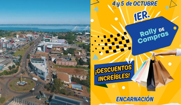 Encarnación acogerá el "Rally de Compras" los días 4 y 5 de octubre