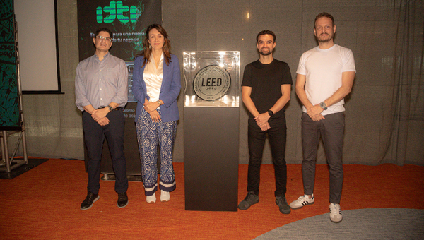 itti, primera empresa paraguaya en alcanzar la categoría Oro de LEED en Interiores Comerciales