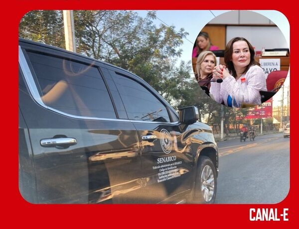 SENADORA LIBEROCARTISTA USA CAMIONETA DE DIRISIO PARA IR A LA FERRETERÍA