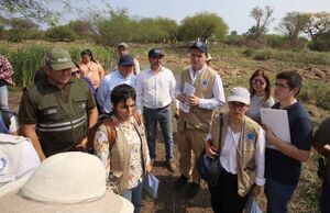 Visita de verificación a la comunidad Sawhoyamaxa