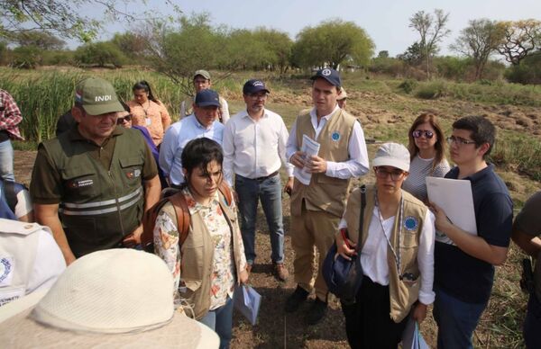 Visita de verificación a la comunidad Sawhoyamaxa