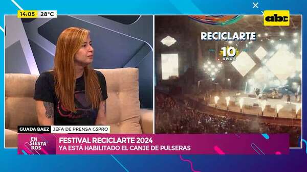 Festival ReciclArte 2024: ya está habilitado el canje de pulseras - Ensiestados - ABC Color