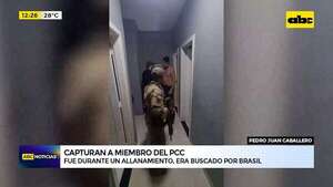 Video: miembro del PCC vinculado a lavado de dinero narco cayó en Pedro Juan Caballero  - ABC Noticias - ABC Color