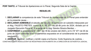 Tribunal ratifica remisión de autos a Procuraduría y Fiscalía sobre revocatoria de procedimiento abreviado