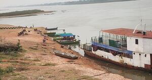 Diario HOY | Bajante del río Paraguay también repercute de forma negativa en el norte