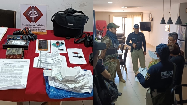 Allanan departamento de "Copete" e incautan importantes evidencias