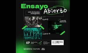 Ensayo Abierto: Conciertos íntimos de bandas emergentes