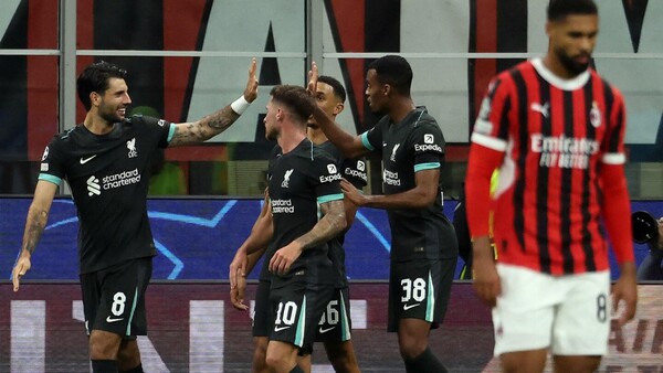 El Liverpool se pasea en Milán