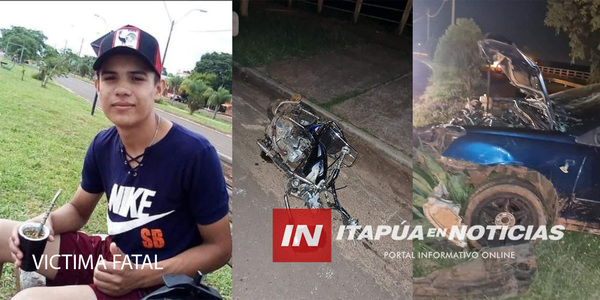 CONDENARON A CONDUCTOR EBRIO QUE CHOCÓ Y MATÓ A UN JOVEN EN CARMEN DEL PNÁ. - Itapúa Noticias