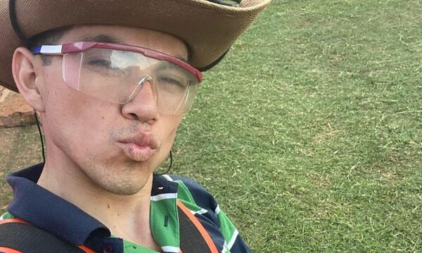 Alder Alcides les manda besos desde Maracaná, Paraguay
