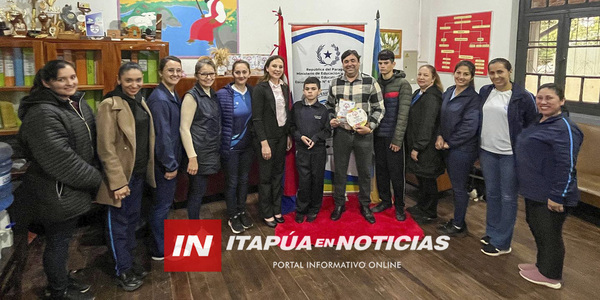 GERMÁN GNEITING RECIBIÓ RECONOCIMIENTO EN CARMEN DEL PNÁ - Itapúa Noticias