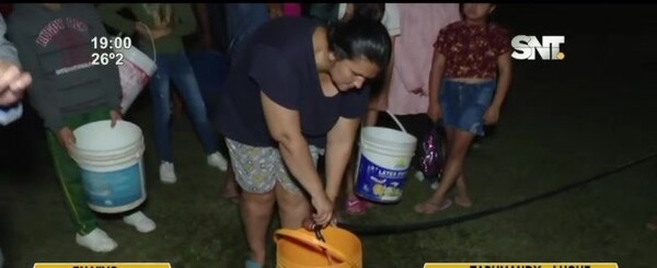 Vecinos están sin agua desde hace un mes en Luque - SNT
